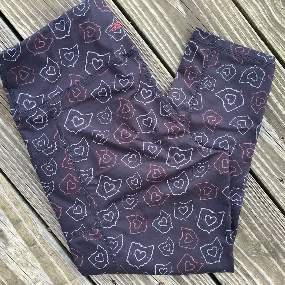 Bend Active Ohio Love Collection Capri Leggings - Size Small